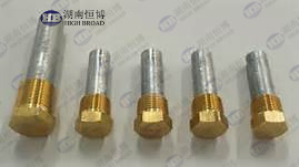 6L2288 011885 Engine Zinc Anode pencile 1/4&quot; NPT X 1-3/4&quot; Length W/Plug supplier