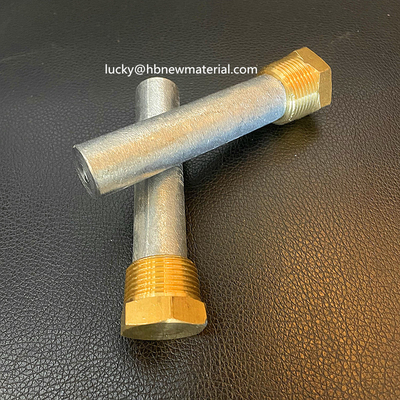 ASTM B418-95 Zinc Pencil Anodes For Water Container supplier