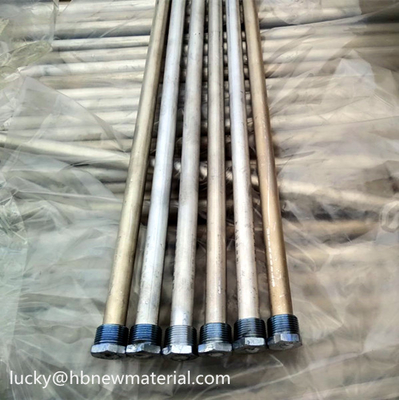 Cast AZ63 or Extruded AZ31 Magnesium Anode Rod For Water Heater Cathodic Protection supplier