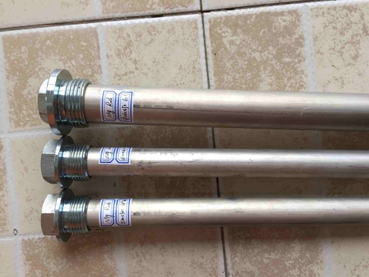 ASTM B418-95 Water Heater Anode Rod , Complete Crusader Cast Engine Zinc Anodes supplier