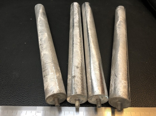 High Broad Water Heater Magnesium Sacrificial Anode Rods AZ31 Casting Metal Parts supplier