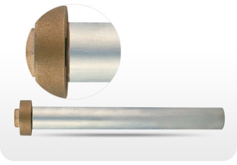 AZ31B Magnesium Anode Rods For Electric Gas Hot Water Heater Steel Tanks supplier