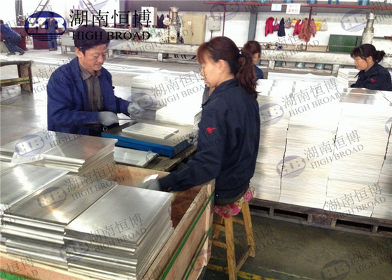 Hot Rolled Mg Magnesium Alloy Sheets  , AZ31B AZ91 Pure Magnesium Alloy Plate For Salt Water Fuel Cell supplier