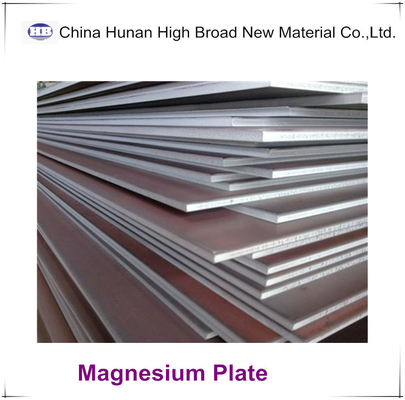 WE43 AZ91 Magnesium Alloy Metal Sheet Plate / AZ31B Magnesium Photoengraving Plate supplier