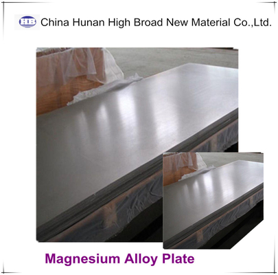 WE43 AZ91 Magnesium Alloy Metal Sheet Plate / AZ31B Magnesium Photoengraving Plate supplier