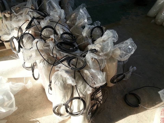 Steel Core Q235 stainless steel Sacrificial Magnesium Anodes With AWG standard Cables Cotton Backfill powders supplier