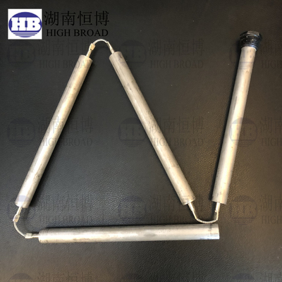 ASTM Standard Zinc Sacrificial Anode For Steel Underground Construction Anti Corrosion Cathodic supplier