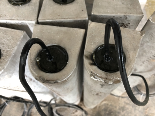 Magnesium / Aluminum / Zinc Sacrificial Anode For Isolated Installations supplier