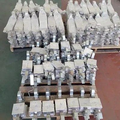 High- Sacrificial Anode for Corrosion Protection in SUBSEA STEEL PIPES NPT Thread Type supplier