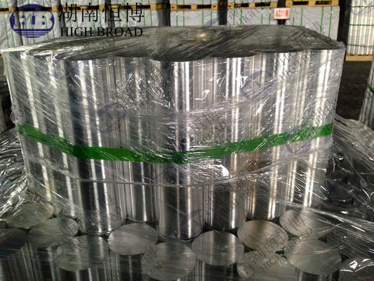 AZ80 AZ91 Semi Continuous Cast Magnesium Billet For Extruding / Thixomolding / Die Casting supplier