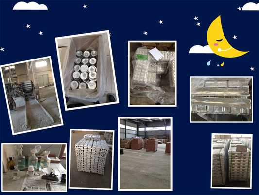 OEM MgCa Magnesium Master Alloy Improve castability creep resistance and tensile strenth supplier