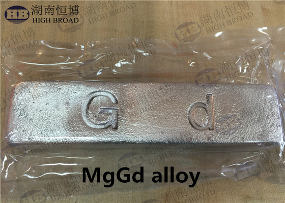 MgGd30% MgGd25% alloy ingot magnesium gadolinium master alloy ingot grain refiner supplier