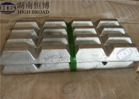 Magnesium based master alloy MgMn ingot shape MgMn2% MgMn3% MgMn5% MgMn10%  ISO 9001 2000 / AS 9100 supplier