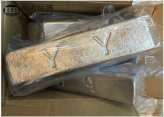 Mgy30 Master Alloy , Magnesium Yttrium master alloys easy to melt supplier