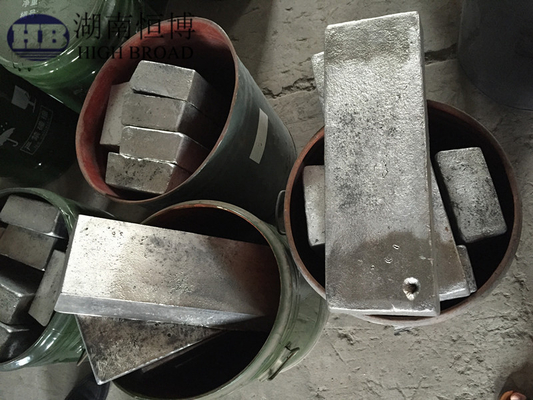 Mgy30 Master Alloy , Magnesium Yttrium master alloys easy to melt supplier