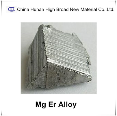 Rectangle / Square MgEr 30% alloy Ingot magnesium erbium master alloy ingot supplier
