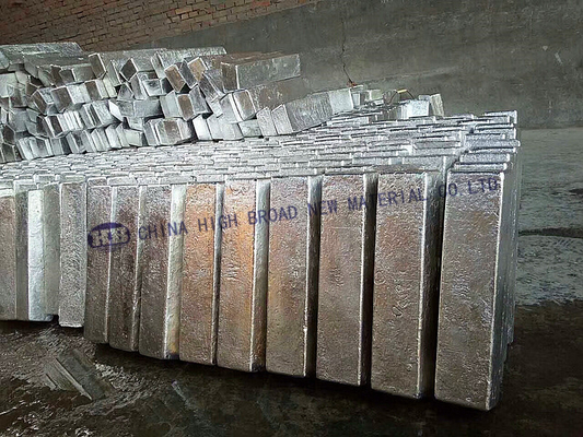 Aluminum Ytterbium Magnesium Master Alloy AlYb10 Ingot Are Used Worldwide supplier