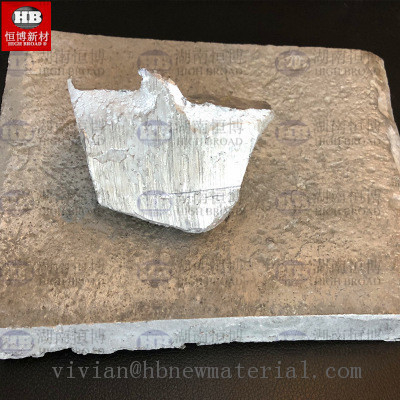 Silver Gray Solid Magnesium Master Alloy 5-30% For Additive In Smelting supplier