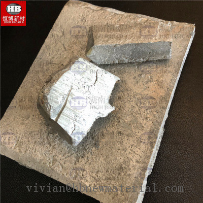 Silver Gray Solid Magnesium Master Alloy 5-30% For Additive In Smelting supplier