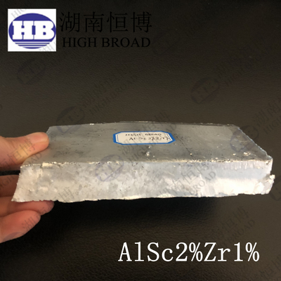 Aluminium Scandium Zirconium AlSc2Zr1 Aluminium Master Alloys For Aluminum Metal Metallurgic Smeltings supplier