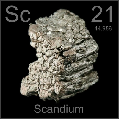 CAS 7440-20-2 2.99 g/cm3 Sc Scandium Metal 99.9 supplier