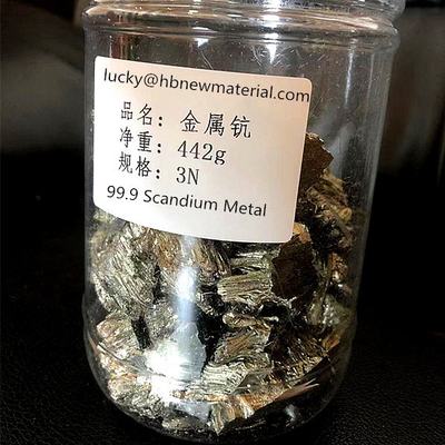 High Purity Scandium Metal Applied In Various Superalloys supplier