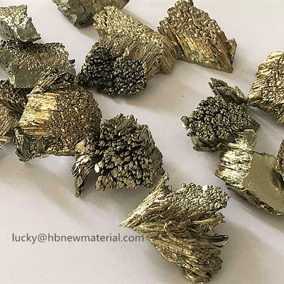 99.9% Rare Earth Metal Sc Scandium Metal For Electronic Ceramics supplier