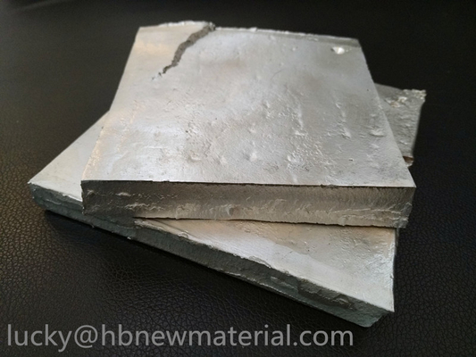 Mg Scandium Master Alloy Ingot For Additive MgSc2 MgSc30 supplier