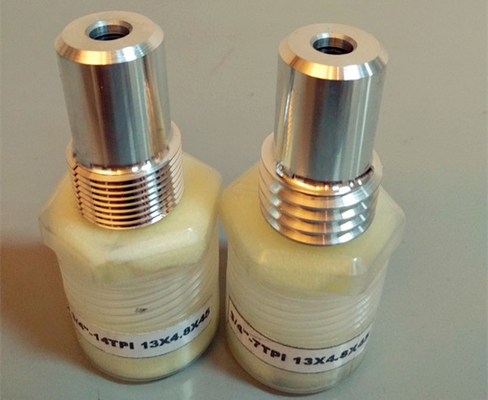 2 ,4-1/2 U.N.C Boron carbide sandblasting spray nozzle for cleaning equipment supplier