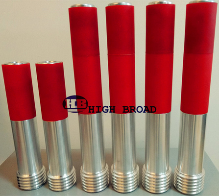 Coarse Thread Single Venturi Blast Nozzle Boron Carbide With Aluminum Jacket supplier