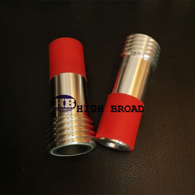 Coarse Thread Single Venturi Blast Nozzle Boron Carbide With Aluminum Jacket supplier