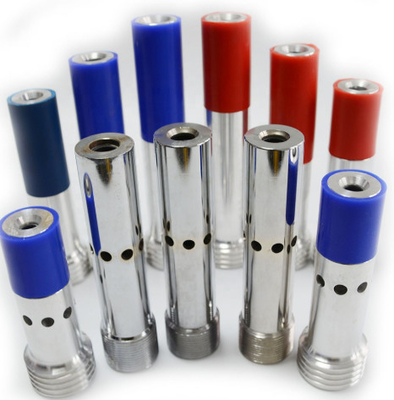 Lined Metal Jacketed Long Venturi Sandblast Nozzle , Boron Carbide Nozzle supplier