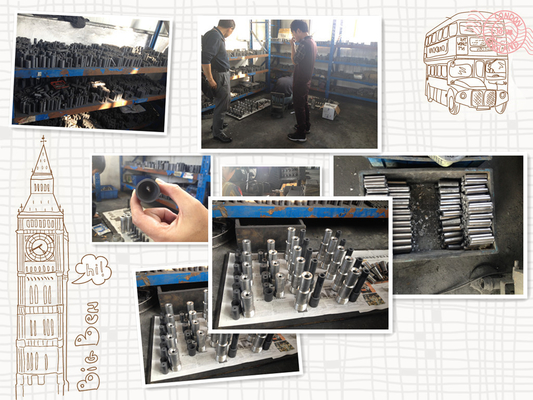 OEM Sandblasting Nozzles Silicon Carbide  Nozzle Coarse thread supplier