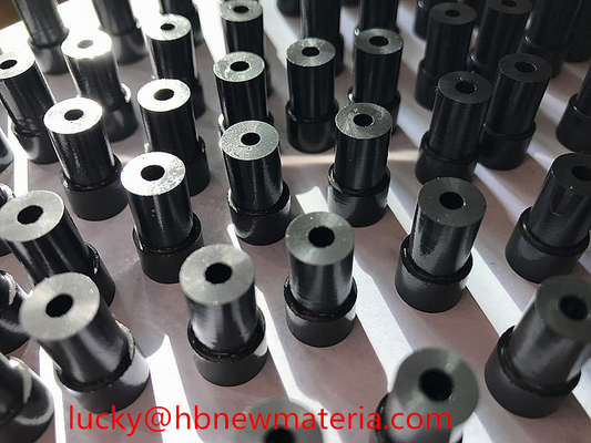 Custom Made Hot Press Boron Carbide Nozzle For Cleaning , 5-100mm Length supplier