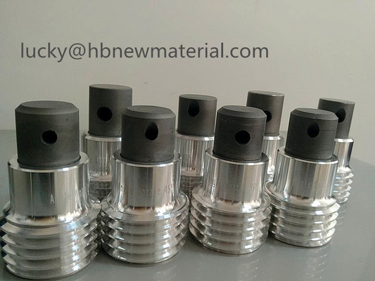 Hot Pressed Boron Carbide Nozzle B4C Angular Type Extremely Hard And Durable supplier
