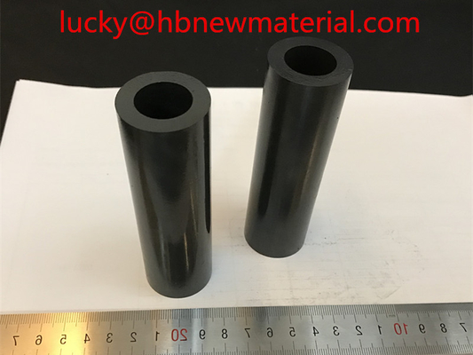 Customzied Boron Carbide Nozzle , Big B4C Blasting Nozzle Insert Hot Pressed supplier