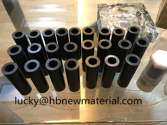 Customzied Boron Carbide Nozzle , Big B4C Blasting Nozzle Insert Hot Pressed supplier
