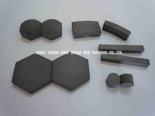 Semi hexagon Ballistic Tiles rectangle short corner single curved bulletproof plate supplier