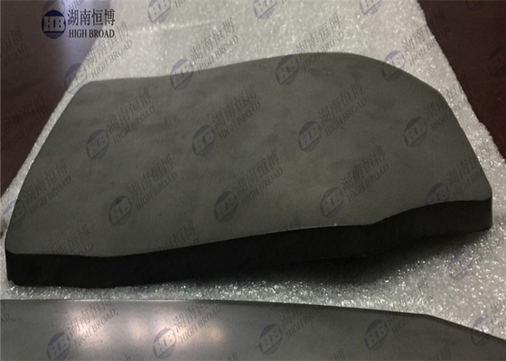 NIJ III Lightweight Bulliteproof Ballistic Tiles , Single Curve Pure Armored UHMWPE Plate supplier