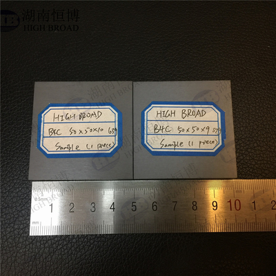 Silicon / Boron Carbide Ceramic Armor Hexagonal Tile Bonded With Hot Pressed supplier