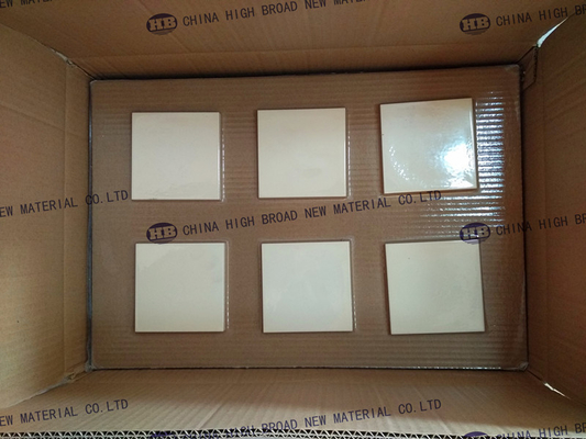 Alumina Silicon Carbide Boron Carbide Tiles NIJ IV Ceramic Armour Plate For Vehicles supplier