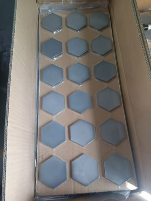 Chemical Resistance Square Ballistic Ceramic Plate with Silicon Carbide Boron Carbide Vest supplier