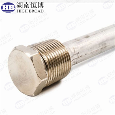 Engine Cooling System Water Heater Anode Rod With NPT Plug For Boat Yacht Vessel Engine Cooling System supplier