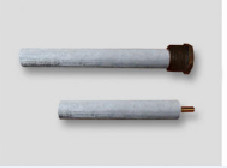 Boiler And Water Heater Anode Rod , Flexible Type Aluminum Zinc Anode Rod supplier