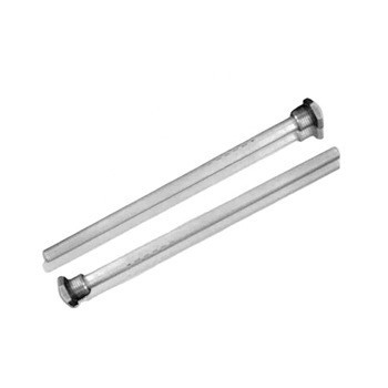 AZ31 AZ63 Magnesium Alloy Water Heater Anode Rod Bars For Galvanized Steel Caps NPT BSPT 3/4" supplier