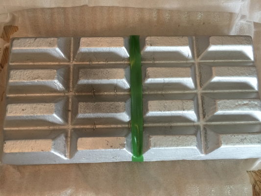 AlY20% Alloy Ingot Aluminum Master Alloys And Refine Grainer For Aluminum Industry supplier