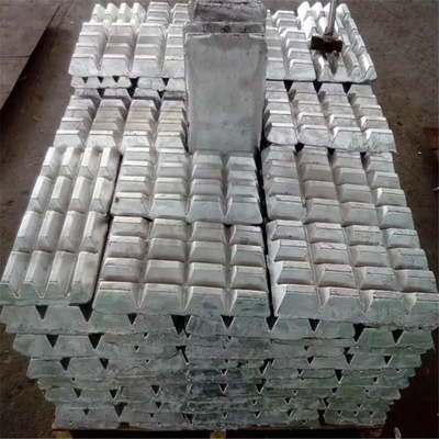 AlMn Aluminum Manganese alloy Ingot master alloy , OEM Aluminum master alloy supplier