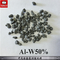 Aluminum Tungsten master alloys , AlW10% alloy granules for addtive into aluminum metal supplier