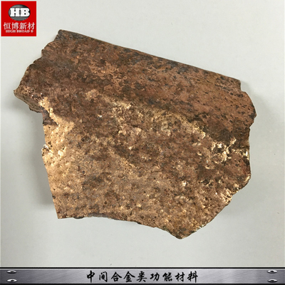CuTe10% Copper Tellurium  For Grain Refine Application TeCu supplier